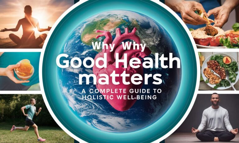 Why Good Health Matters: A Complete Guide to Holistic Well-Being